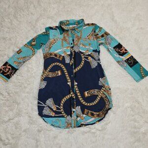Timing Shirt Dress. Size XL